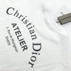 ★日本!!人気！ディオール Tシャツ コピー CD 刺繍 コラボ ライオン オーバーサイズ dex24232 - 画像 (4)