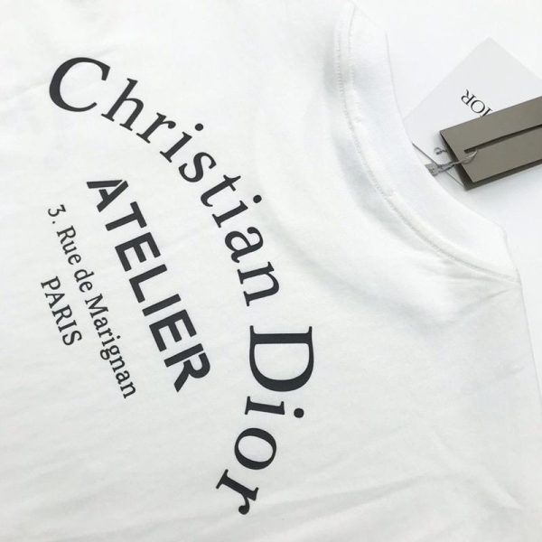 ★日本!!人気！ディオール Tシャツ コピー CD 刺繍 コラボ ライオン オーバーサイズ dex24232 - 画像 (4)
