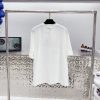 21AW新作◆上質 ディオール Tシャツ コピー シンプル ロゴ刺繍入り コットンジャージー dep21203 - 画像 (4)