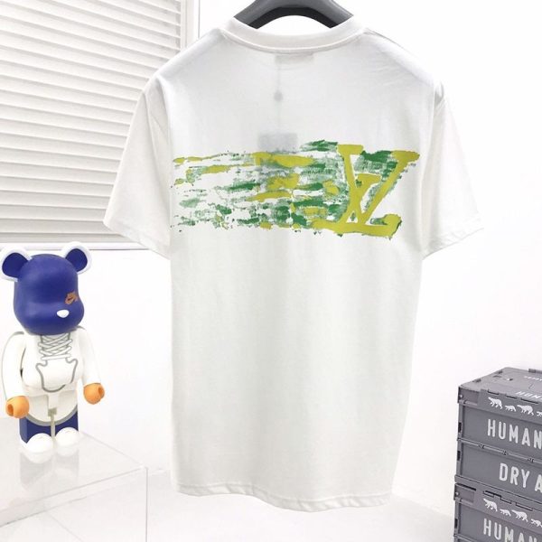 人気No1◆​ルイヴィトン◆Tシャツ トップス 半袖 メンズ レッド パロディ vua95346 - 画像 (2)