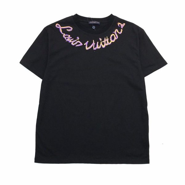 超話題!◆​ルイヴィトン Tシャツ 偽物 トップス 半袖 メンズ レッド vuk63558 - 画像 (3)