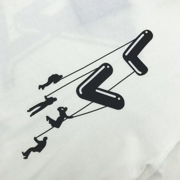 超希少！ルイヴィトン 偽物 Tシャツ トップス 半袖 メンズ レッド vul57718 - 画像 (4)