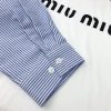 送料込ミュウミュウ 偽物★クリスタル クロップドコットンTシャツ MJL8161V6FF0009 - 画像 (5)