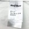 送料込ミュウミュウ 偽物★クリスタル クロップドコットンTシャツ MJL8161V6FF0009 - 画像 (6)