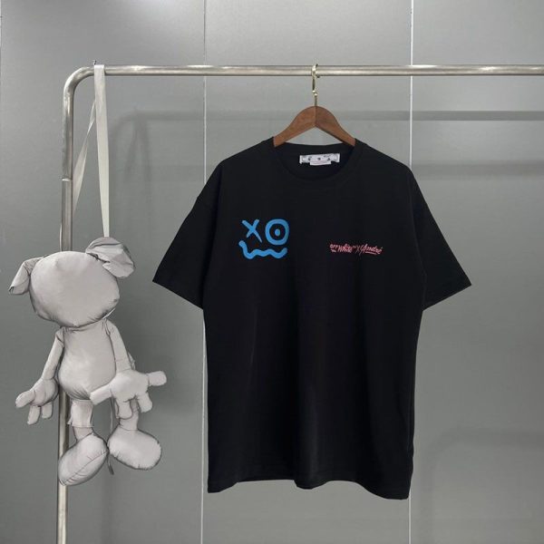 超話題!オフホワイト グラフィティ アローロゴTシャツ 偽物 ofc45272 - 画像 (2)