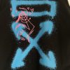 超話題!オフホワイト グラフィティ アローロゴTシャツ 偽物 ofc45272 - 画像 (3)