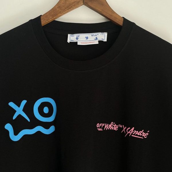超話題!オフホワイト グラフィティ アローロゴTシャツ 偽物 ofc45272 - 画像 (5)