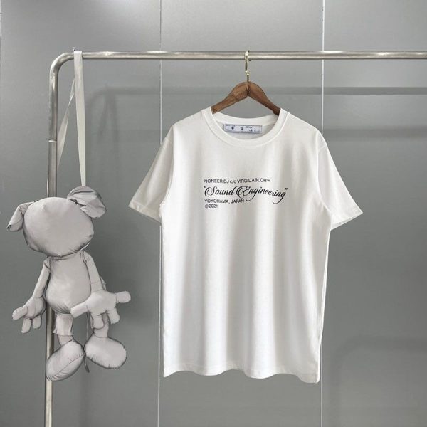 春夏新作オフホワイト アローロゴTシャツ スーパーコピー ofq08490 - 画像 (2)