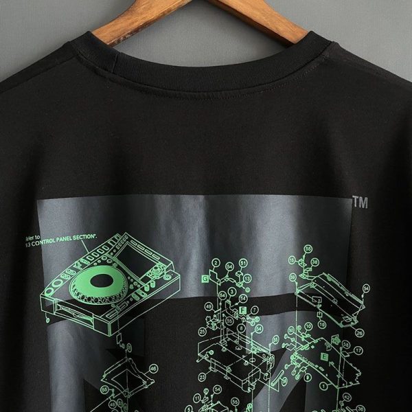 セール新作オフホワイト アローロゴTシャツ コピー ofr84178 - 画像 (4)