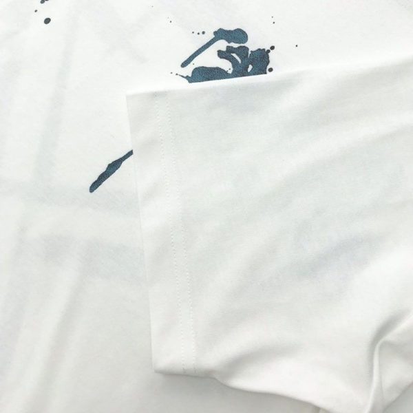 一目惚れ♪オフホワイト 偽物 グラフィティ アローロゴTシャツ ofm22528 - 画像 (5)