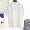 日本未入荷プラダ コピー コントラストトライアングル ロゴ コットンTシャツ ホワイト puz08445 - 画像 (2)