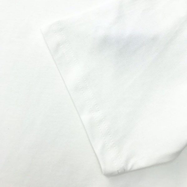 日本未入荷プラダ コピー コントラストトライアングル ロゴ コットンTシャツ ホワイト puz08445 - 画像 (5)