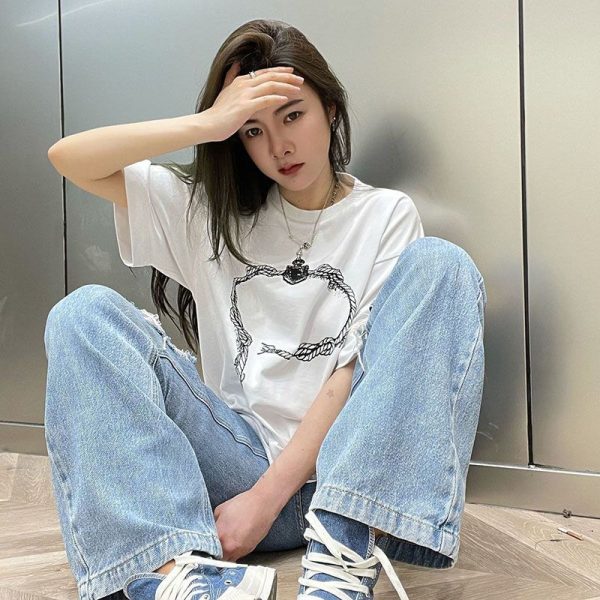 希少色プラダ プリントコットンTシャツ 偽物 2色 puu55816 - 画像 (7)