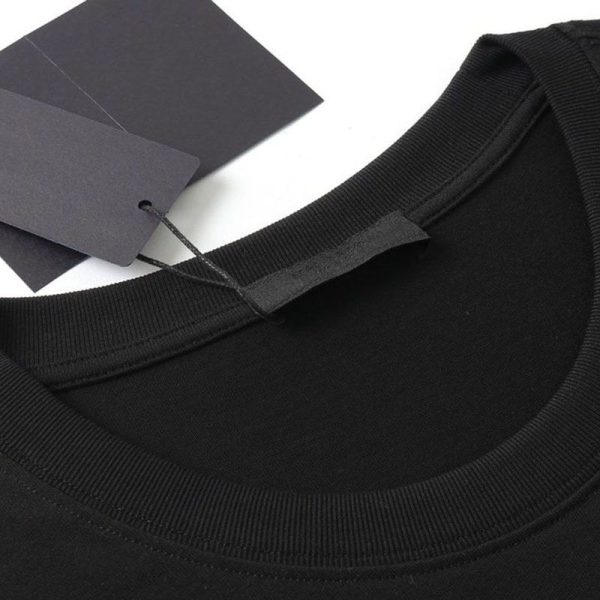 可愛いプラダ ロゴ コットンTシャツ スーパーコピー pux60442 - 画像 (4)