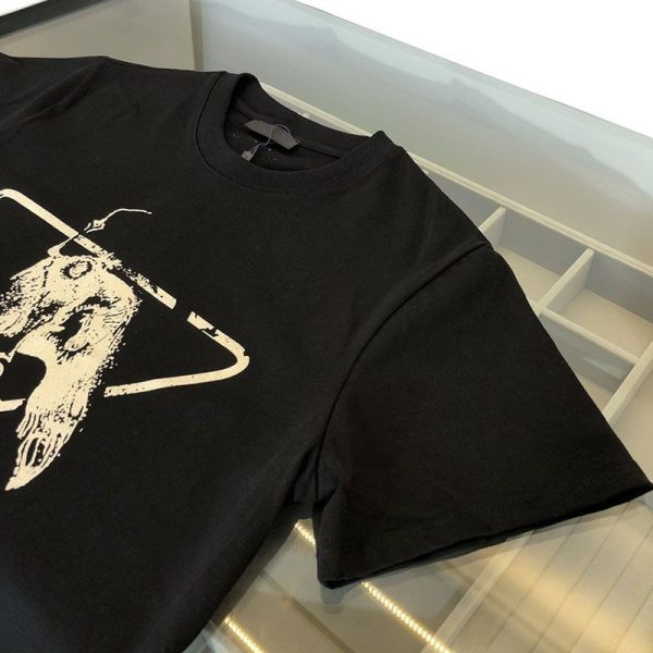 稀少プラダ コピー ロゴ コットンTシャツ pup96231 - 画像 (4)