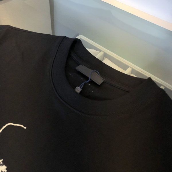 稀少プラダ コピー ロゴ コットンTシャツ pup96231 - 画像 (6)