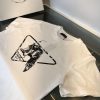春夏新作プラダ ロゴ コットンTシャツ スーパーコピー pub25537 - 画像 (4)
