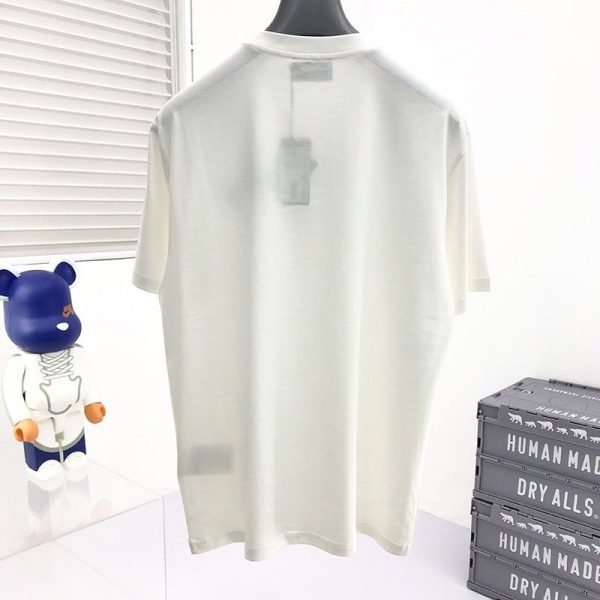 21AW新作プラダ ロゴ コットンTシャツ コピー pum27000 - 画像 (2)