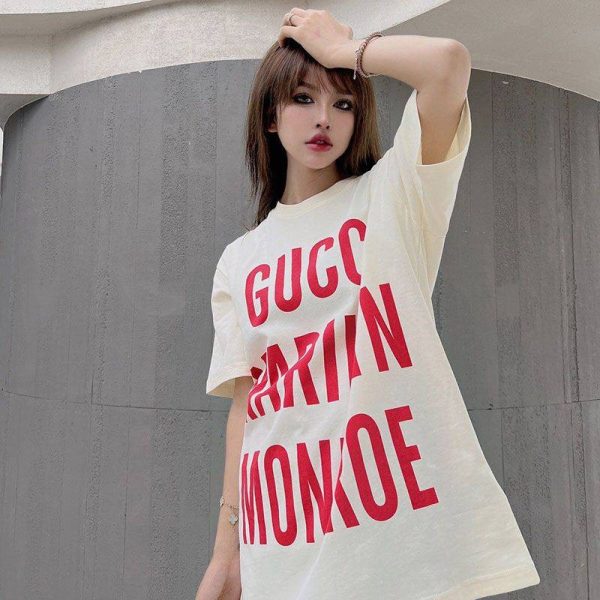 日本未入荷グッチ コットン Tシャツ スーパーコピー guv11503 - 画像 (2)