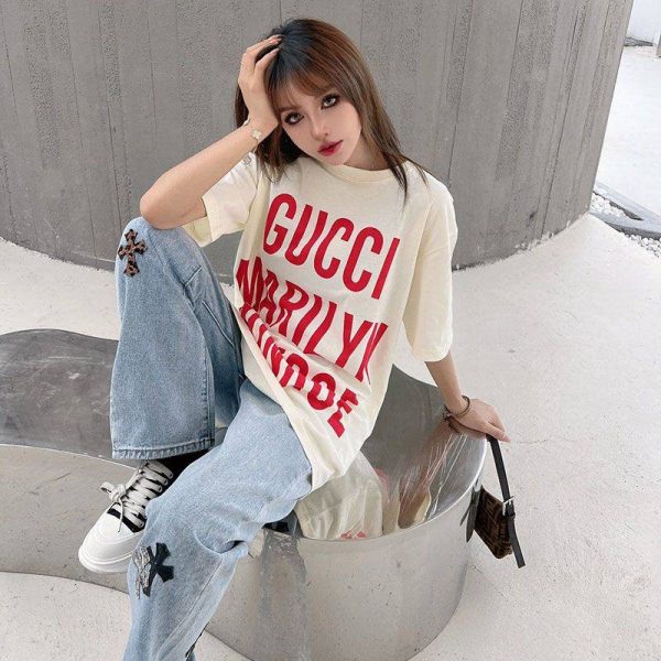 日本未入荷グッチ コットン Tシャツ スーパーコピー guv11503 - 画像 (3)