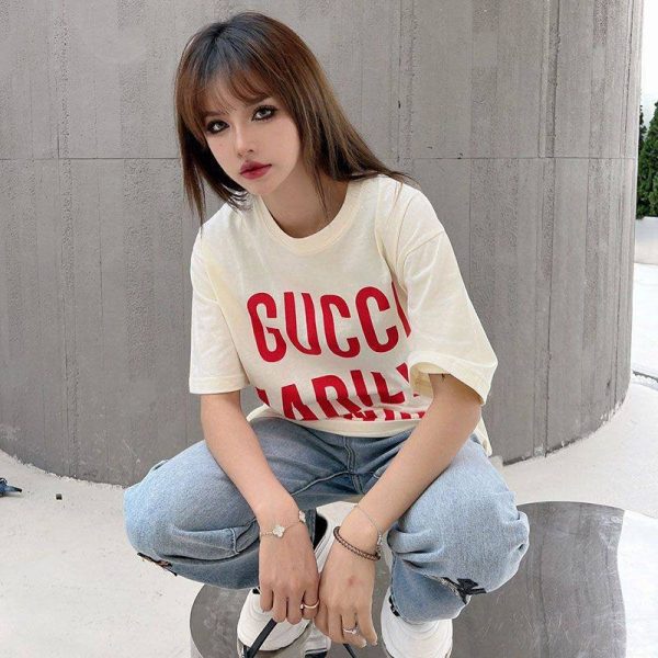 日本未入荷グッチ コットン Tシャツ スーパーコピー guv11503 - 画像 (5)