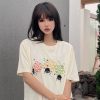 送料込ロエベ コピー『千と千尋の神隠し』ススワタリ アナグラム Tシャツ (コットン) loc51628 - 画像 (3)