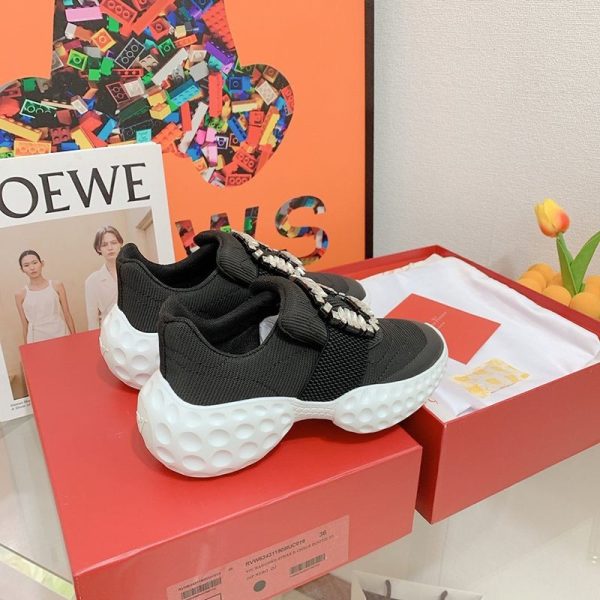 最安値挑戦【ロジェ ヴィヴィエ スニーカー 偽物】ヴィヴ ラン ライトカバードバックル row82972 - 画像 (4)