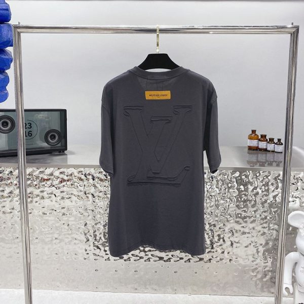 目を惹くカラー ルイ ヴィトン Tシャツ コピー クルーネック 人気 2色 1AA80F - 画像 (4)