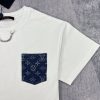 【日本未発売】☆​ルイヴィトン レディース モノグラムポケットTシャツ パロディ vur03376 - 画像 (4)