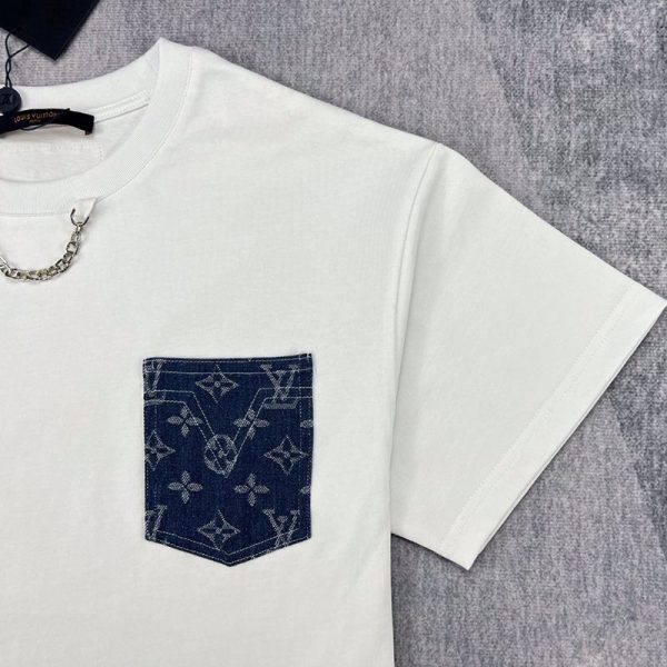 【日本未発売】☆​ルイヴィトン レディース モノグラムポケットTシャツ パロディ vur03376 - 画像 (4)