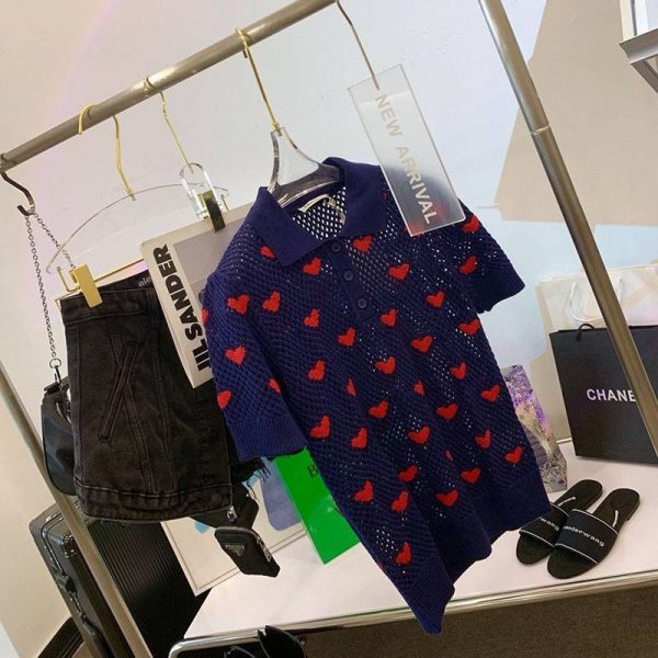 超話題!ディオール ハート透かし彫り Tシャツ コピー del78859 - 画像 (3)