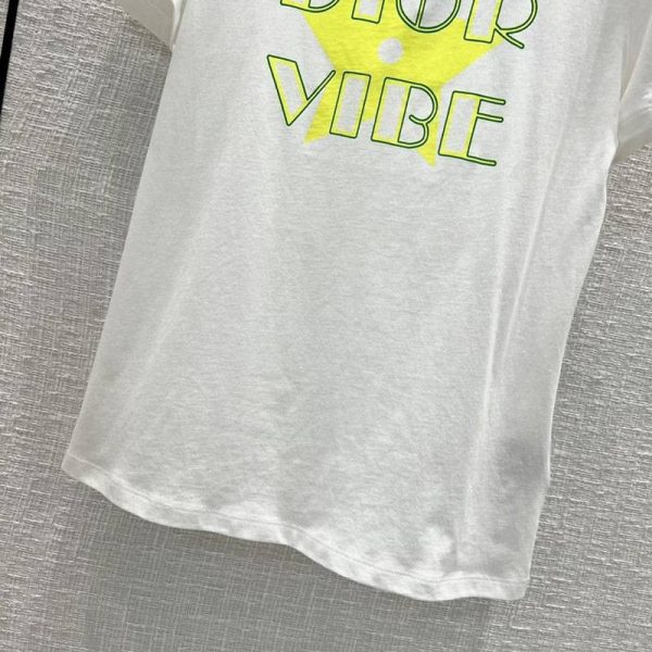 最安値挑戦ディオール VIBE Tシャツ 偽物 コットンジャージー & リネン dei13685 - 画像 (2)