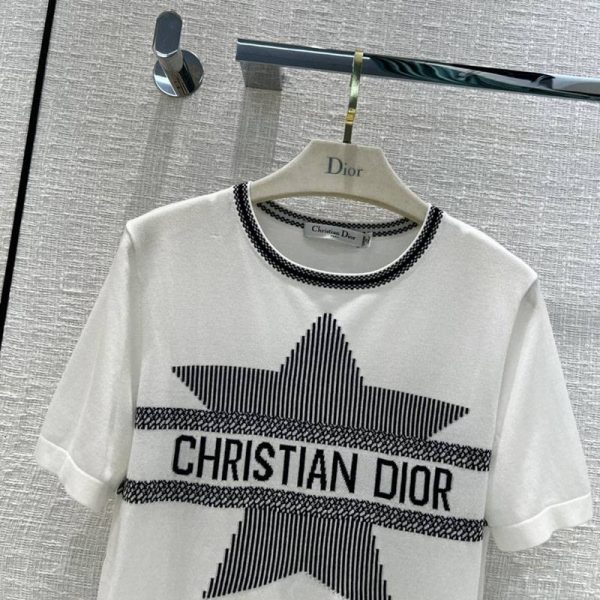 春もの新作ディオール Tシャツ コピー コットンジャージー dey35556 - 画像 (2)