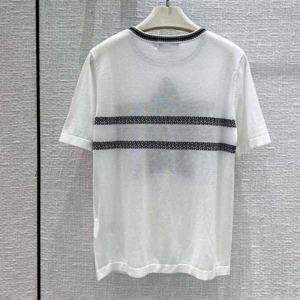 春もの新作ディオール Tシャツ コピー コットンジャージー dey35556 - 画像 (7)