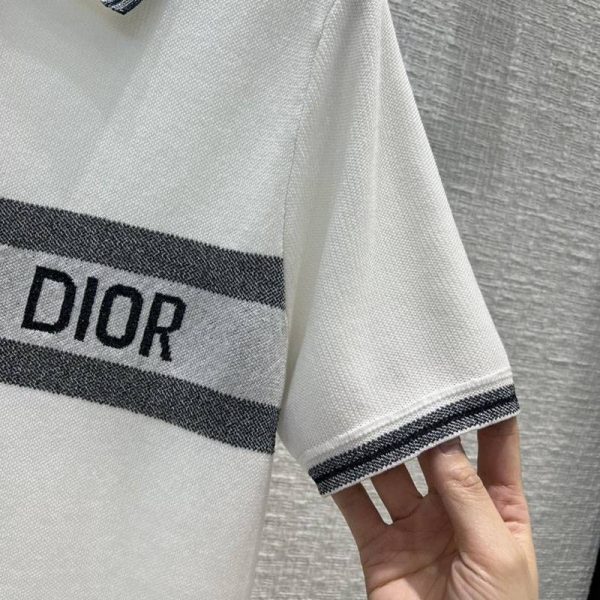 日本未入荷☆ディオール 21AW 新作 ロゴ ポロシャツ コピー dej85542 - 画像 (5)