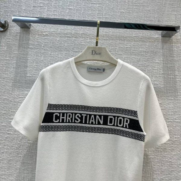 一目惚れ♪ディオール Tシャツ スーパーコピー コットンジャージー dej65050 - 画像 (2)