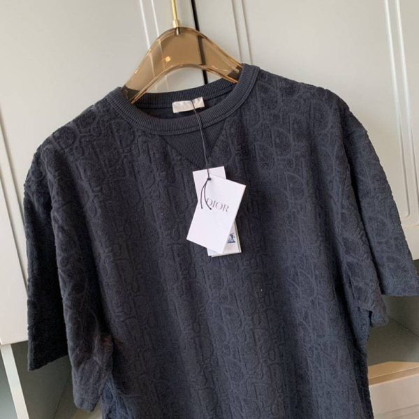 入手困難ディオール 偽物 D-オブリーク モチーフ Tシャツ deg91249 - 画像 (4)