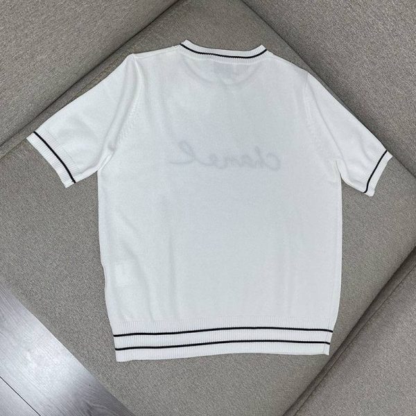 送料込シャネル ロゴTシャツ スーパーコピー shv47892 - 画像 (7)
