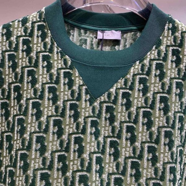 一目惚れ♪ディオール D-オブリーク モチーフ Tシャツ 偽物 dez16096 - 画像 (4)