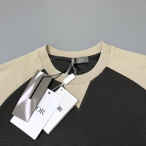 超話題!ディオール ロゴTシャツ 偽物 カラーブロッキング den15276 - 画像 (5)