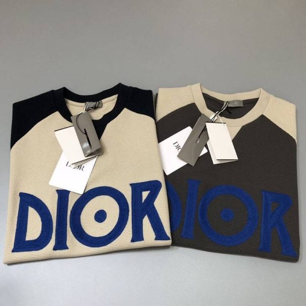 超話題!ディオール ロゴTシャツ 偽物 カラーブロッキング den15276 - 画像 (9)