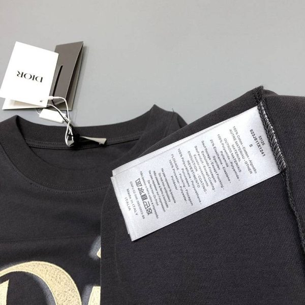 希少色ディオール ロゴTシャツ スーパーコピー dez51070 - 画像 (9)