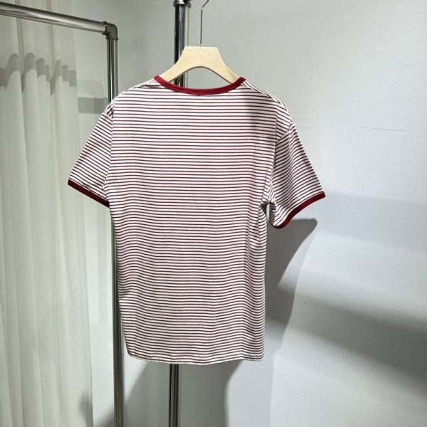 春夏新作セリーヌ PARIS ストライプ Tシャツ コピー/ コットンジャージー Cei82149 - 画像 (5)
