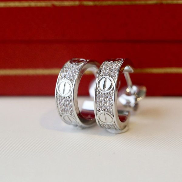 入手困難カルティエ ピアス 偽物 トリニティ イヤリング ゴールド 3色 kah14618 - 画像 (4)