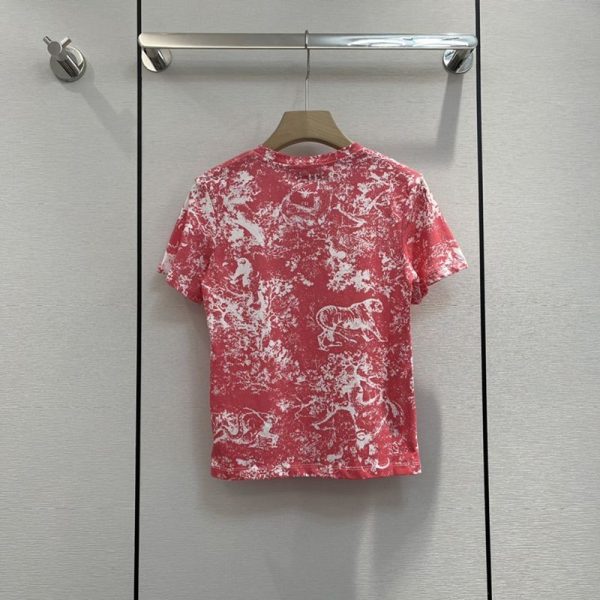 超希少！ディオール Tシャツ パロディ オブリーク ラウンドネック テリーコットン deq09273 - 画像 (2)