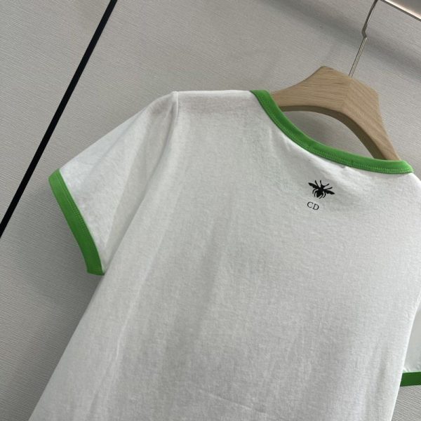希少色新作2022SSディオール シグネチャー入り Tシャツ 偽物 223T18A4499X4804 - 画像 (7)
