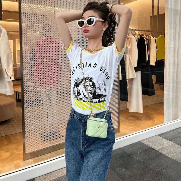 人気急上昇新作 ディオール シグネチャー入り Tシャツ コピー dem40209 - 画像 (3)