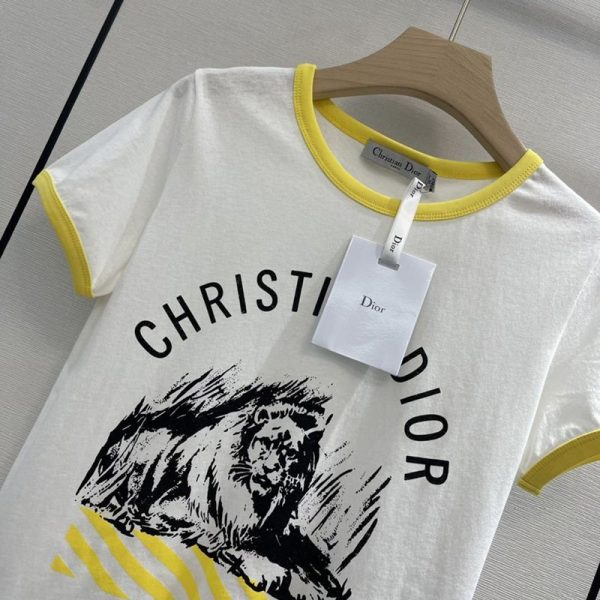 人気急上昇新作 ディオール シグネチャー入り Tシャツ コピー dem40209 - 画像 (7)