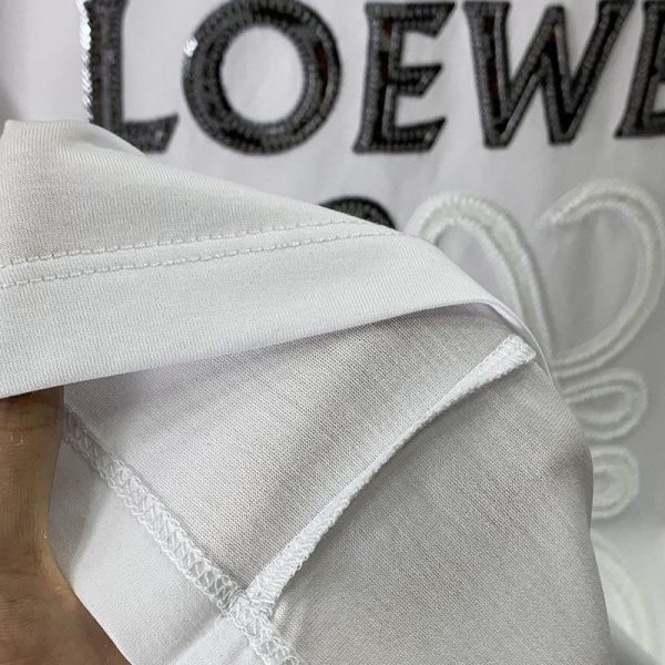 【国内発送】ロエベ プリントコットンジャージーTシャツ 偽物 2色 low40595 - 画像 (4)