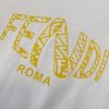 入手困難 フェンディ ROMA ロゴ クルーネック Tシャツ 偽物 feq97004 - 画像 (4)